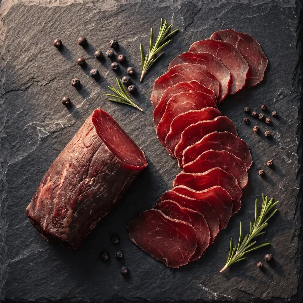 Сыровяленое мясо лося